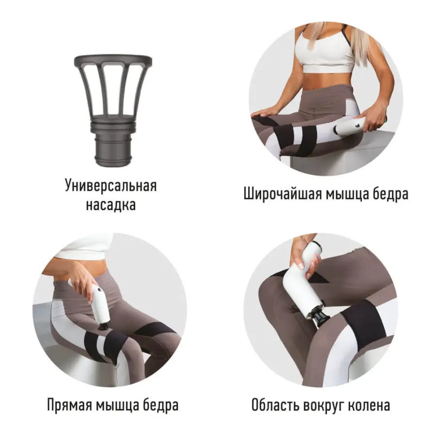 Перкуссионный массажер для тела YAMAGUCHI Massage Gun PRO